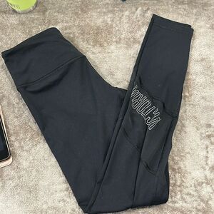 Victoria Secret Sport Tights with mesh cut out